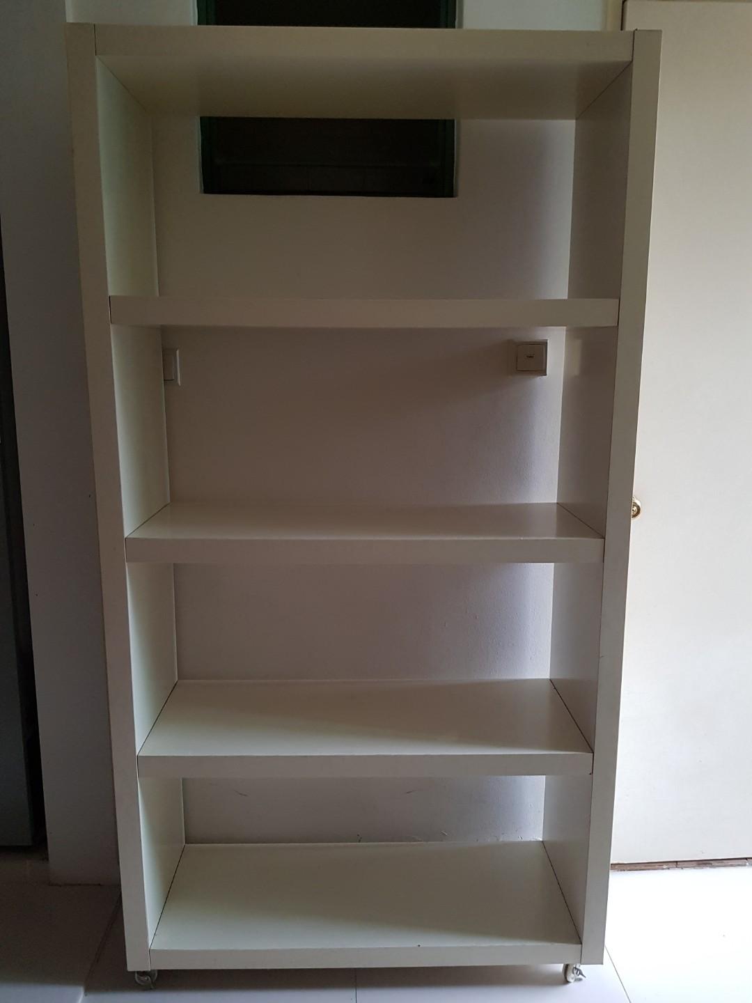 Ikea Shelving Unit Bookshelf Furniture Shelves Drawers On