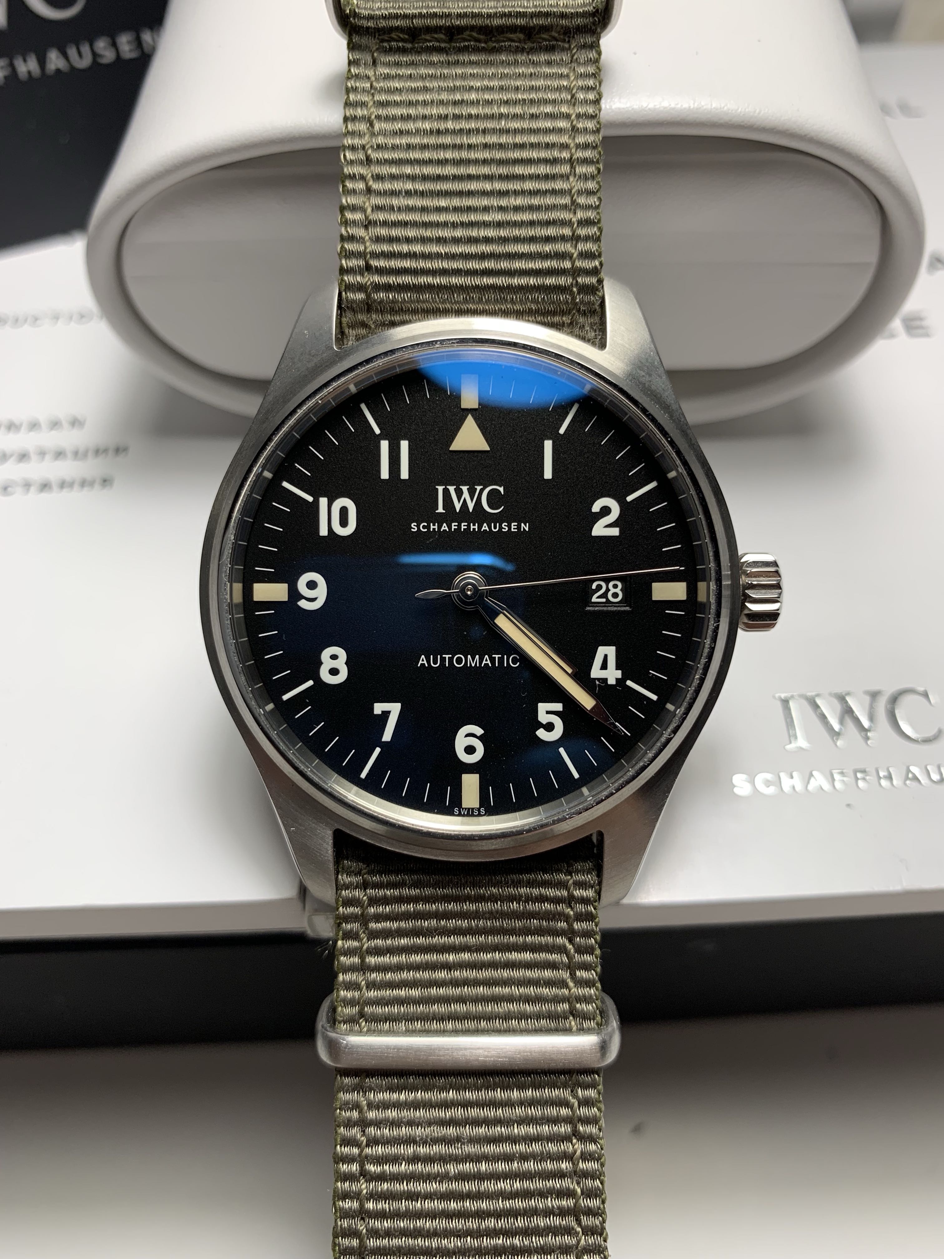 Iwc mark xviii tribute to on sale mark xi for sale