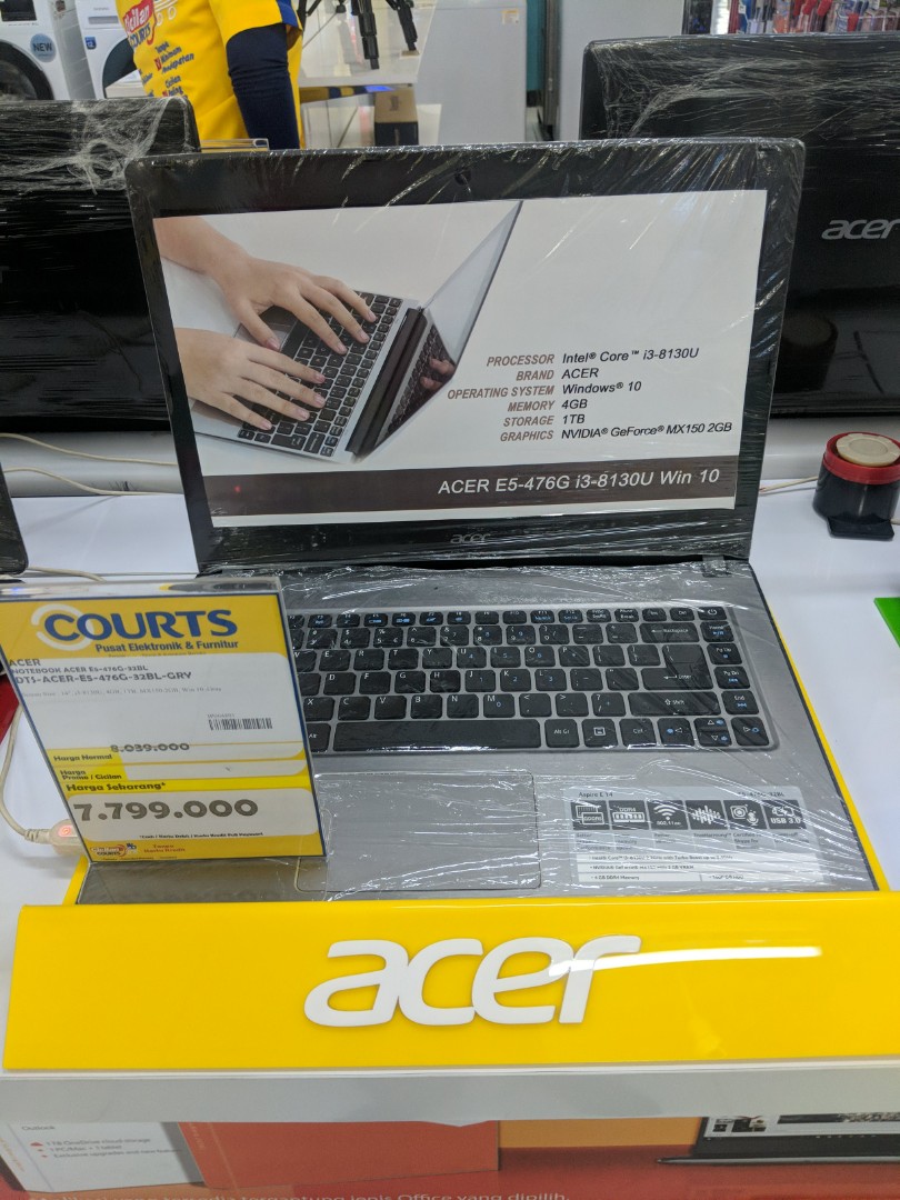 Laptop Acer Ea-476G Bisa di cicil tanpa kartu kredit
