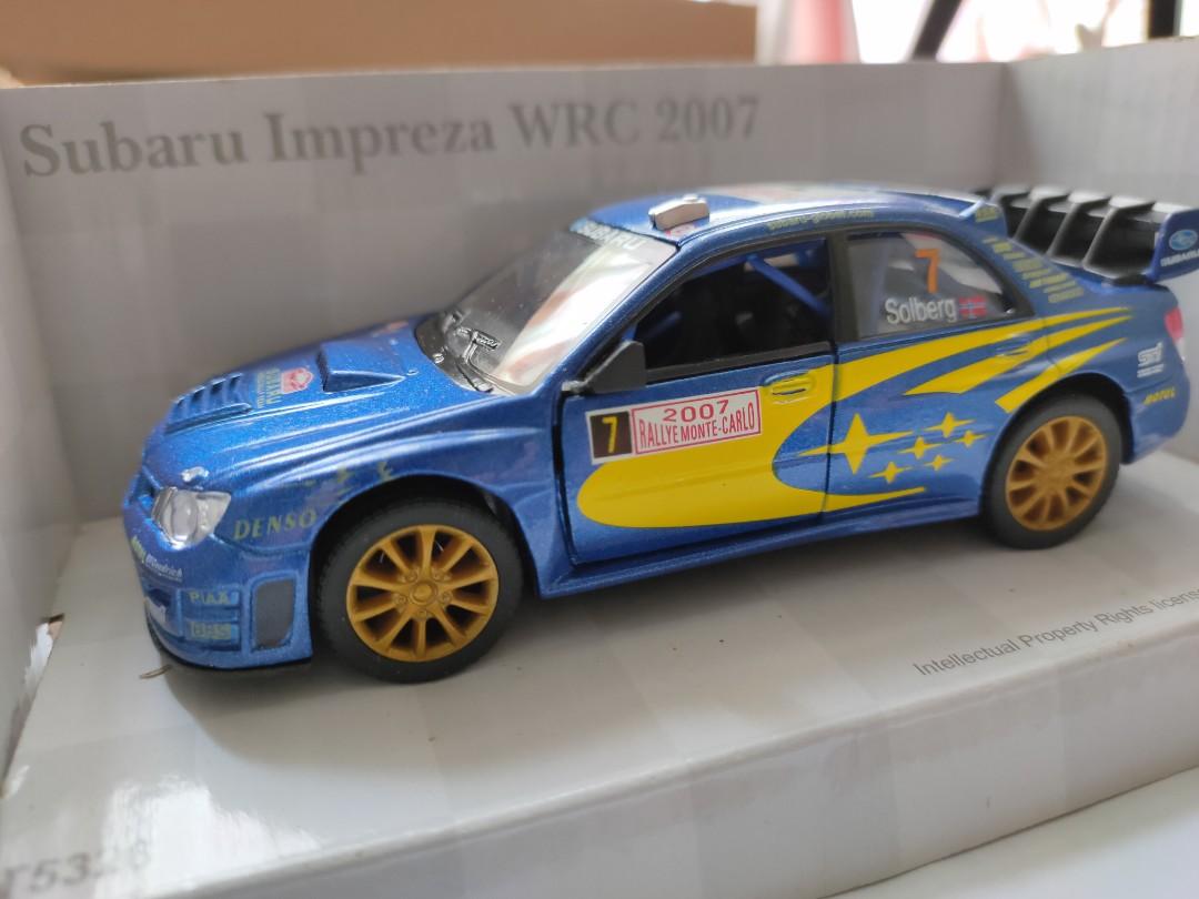 Kinsmart 07 Subaru Impreza Wrc Diecast 1 36 Model Rallye Monte Carlo Rally New Diecast Toy Vehicles Fzgil Cars Trucks Vans