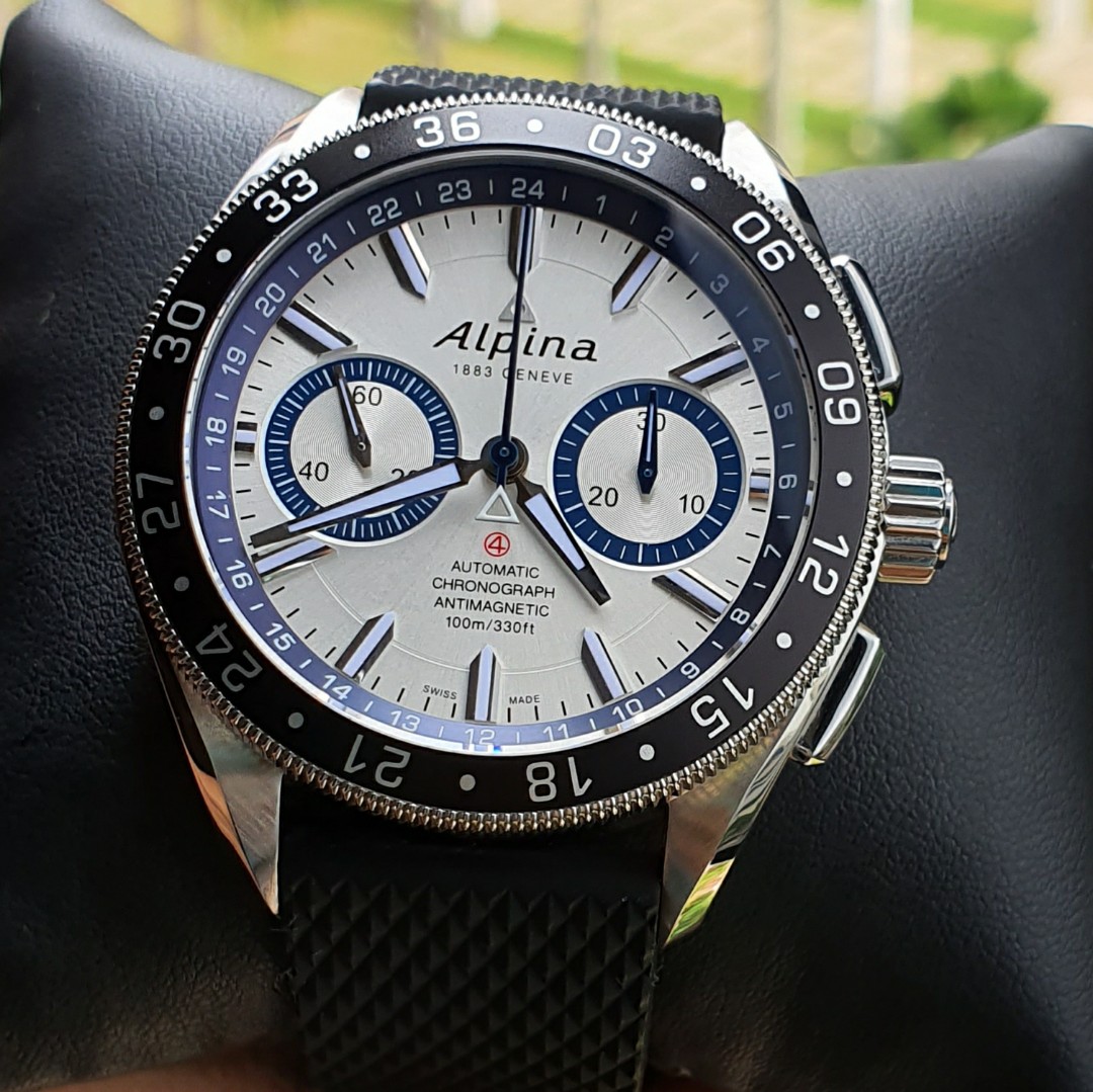 Limited Edition Alpina Race for Water Alpiner 4 Chronograph Mobile Phones Gadgets Wearables Smart Watches on Carousell