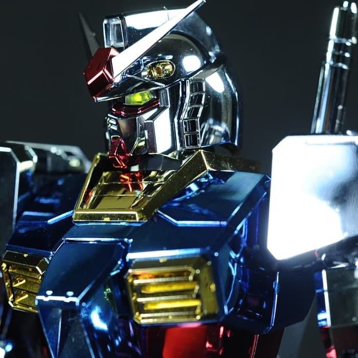 Limited Production Pg 1 60 Rx 78 2 Gundam Chrome Plated Ver Hobbies Toys Toys Games On Carousell