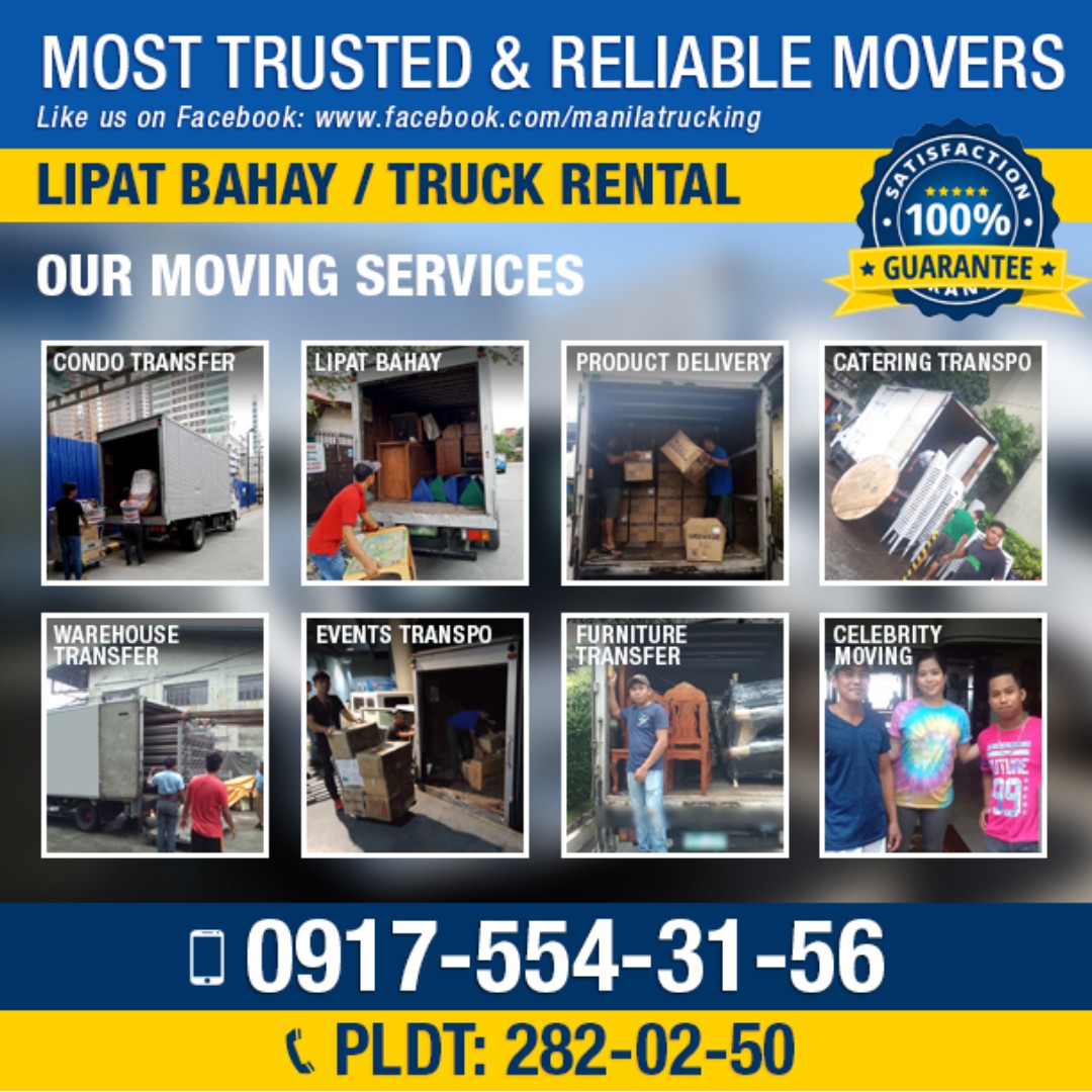 Lipat bahay rental Truck for rent Trucking
