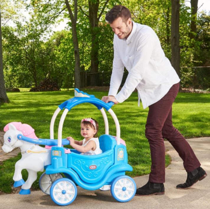 Little tikes princess horse and discount carriage big w