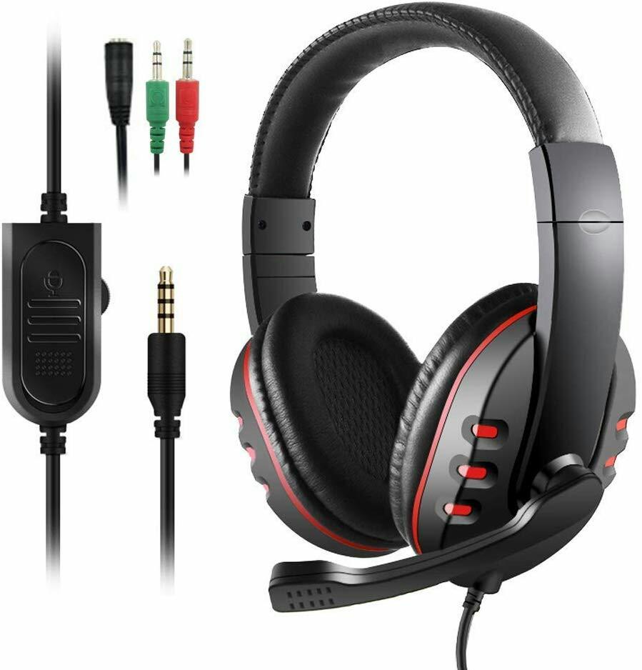 M782 Etpark Gaming Headset For Ps4 Xbox One 3 5mm Wired Over Head Stereo Gaming Headset Headphone With Mic Microphone Volume Control For Sony Ps4 Pc Tablet Laptop Smartphone Xbox One S Carou10 Toys