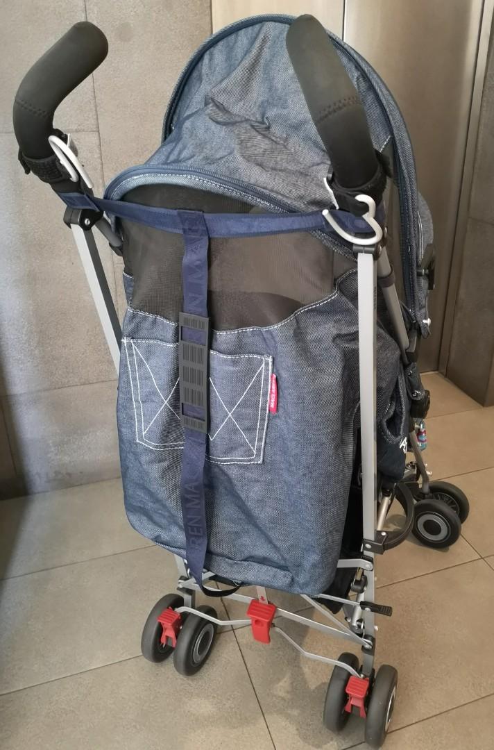 Maclaren Quest Denim Indigo, Babies & Kids, Going Out, Strollers on