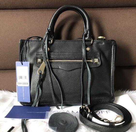 Micro regan discount satchel black