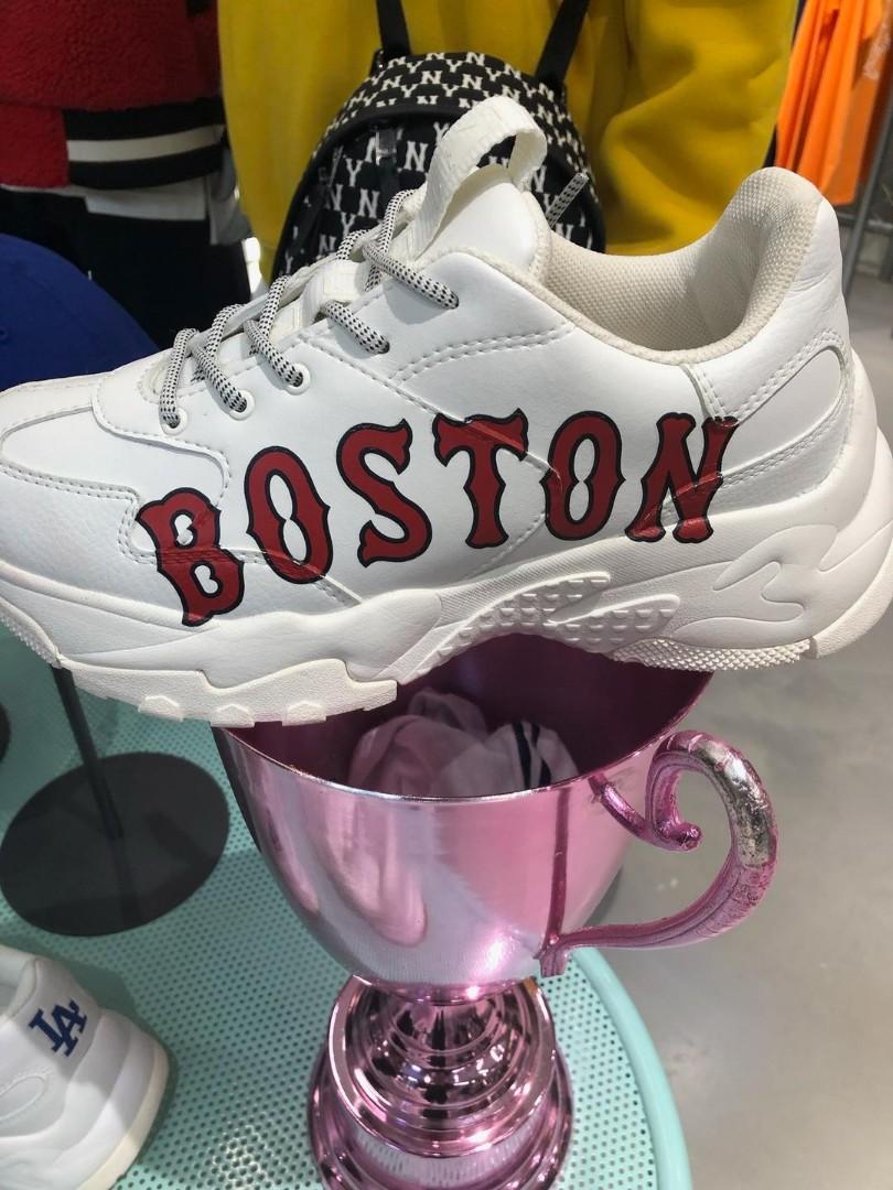 Mlb chunky red boston shoes, Women's 