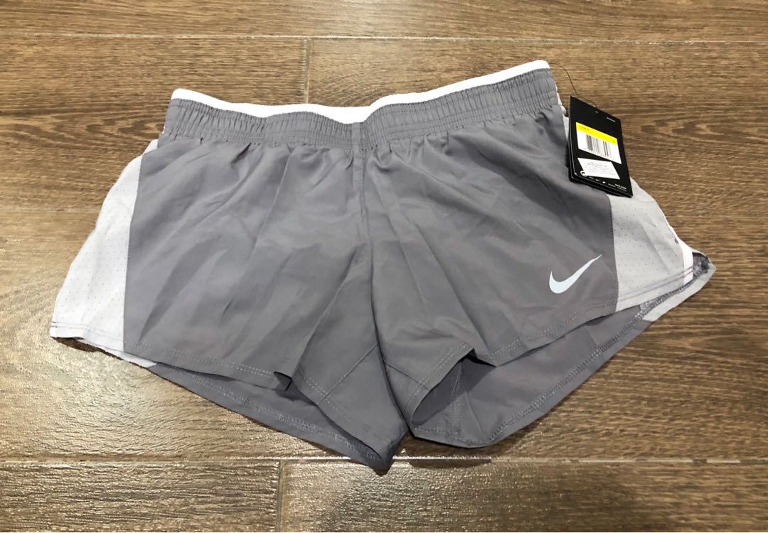 Nike Womens Twotone Grey Running Shorts, Men's Fashion, Activewear on