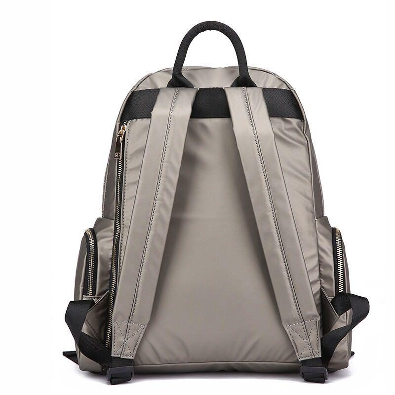 Nylon Backpack Tumi style multi compartment light laptop bag office ...