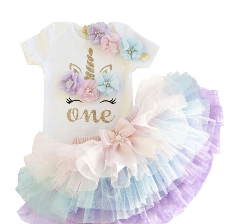unicorn dress for one year old