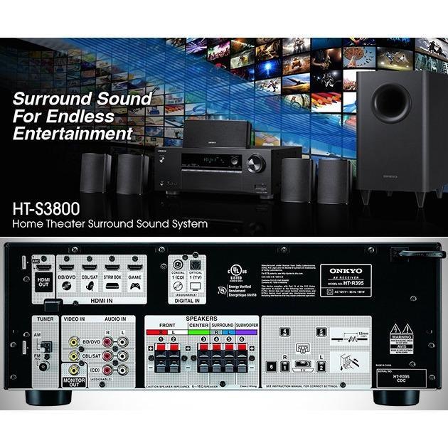 Onkyo hts 3800 on sale