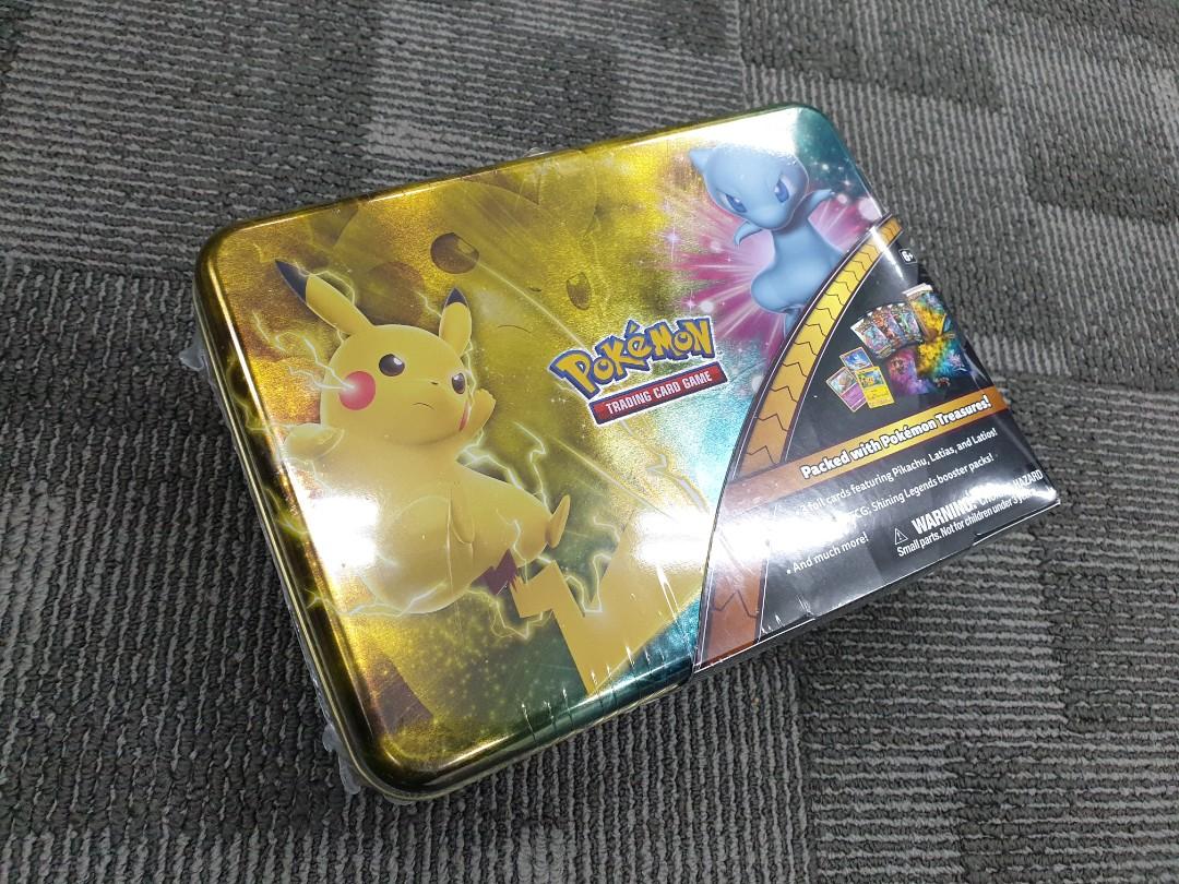 2017 POKEMON English Shining Legends Collector's Chest Tin Box SEALED!!