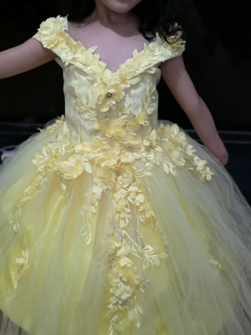 belle birthday dress