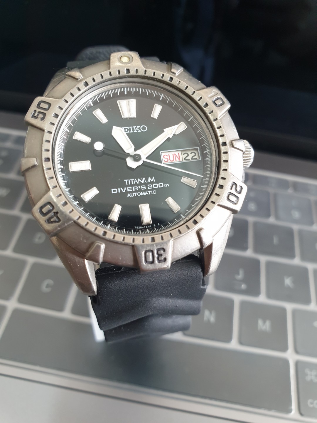 Seiko Divers Titanium 7S26-0150, Men's Fashion, Watches & Accessories,  Watches on Carousell