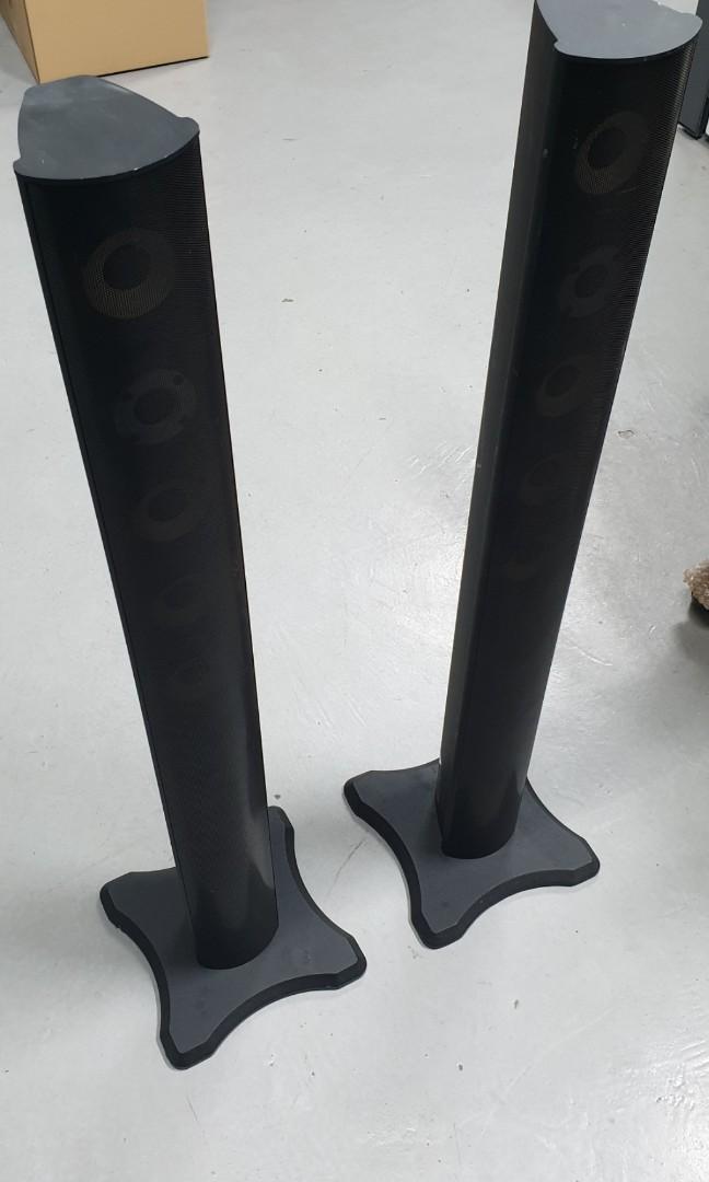 sharp floor speakers