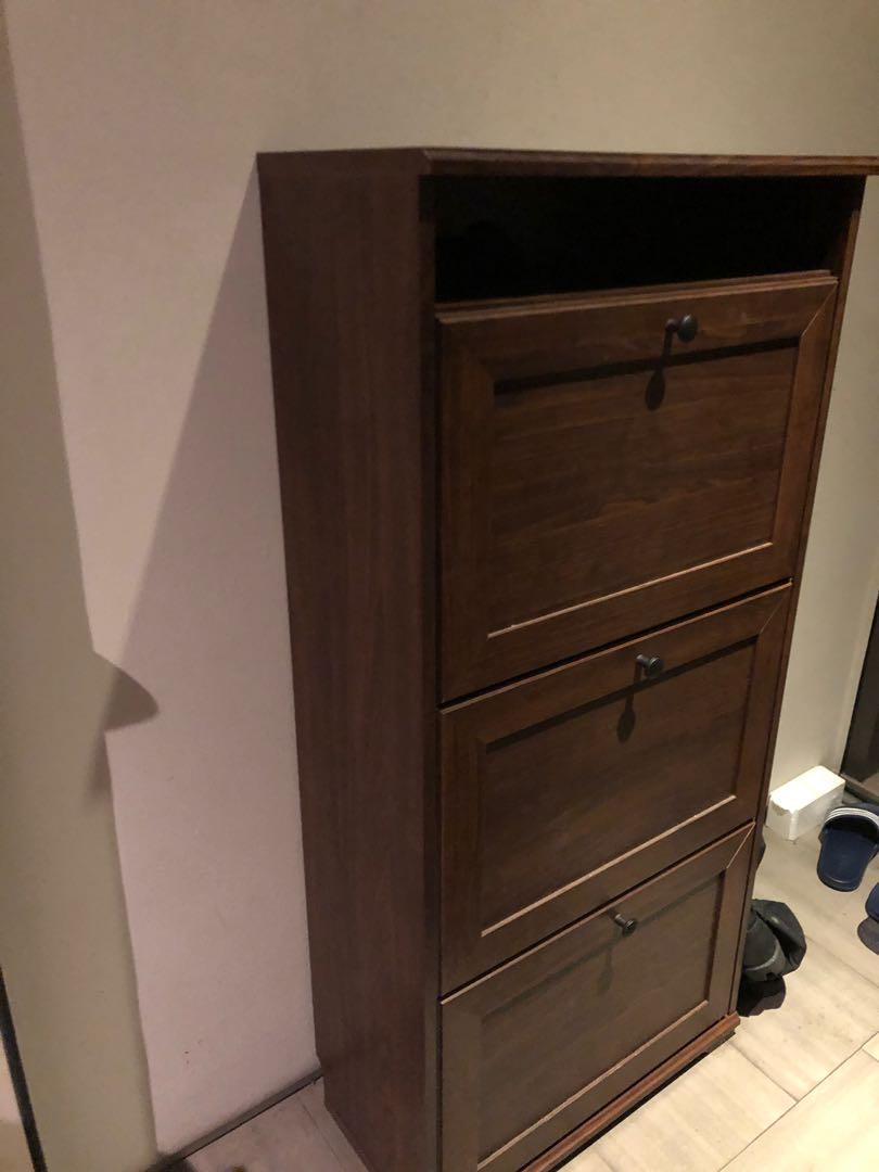 Shoe / Rack (IKEA BRUSALI, retails 119), Furniture & Home Living, Furniture, Shelves
