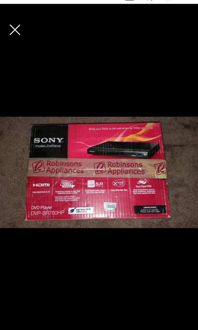 Sony dvd player (Category: Portable Music Players) located in Manila. Submitted by jram1 (Listing ID 253098002, Image 2). Description: Brandew sony dvd player Pm me for more details.