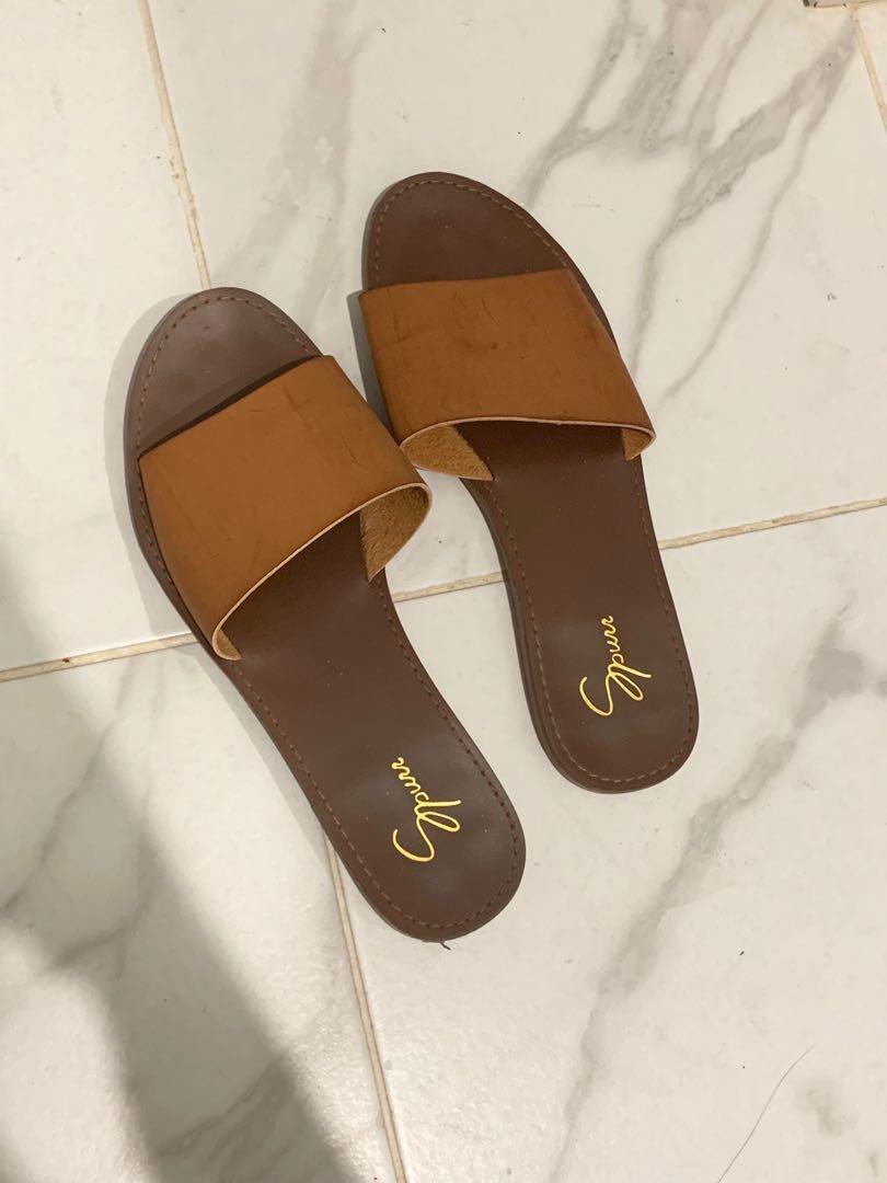 Spurr Slides Sandals Women s Fashion Shoes on Carousell