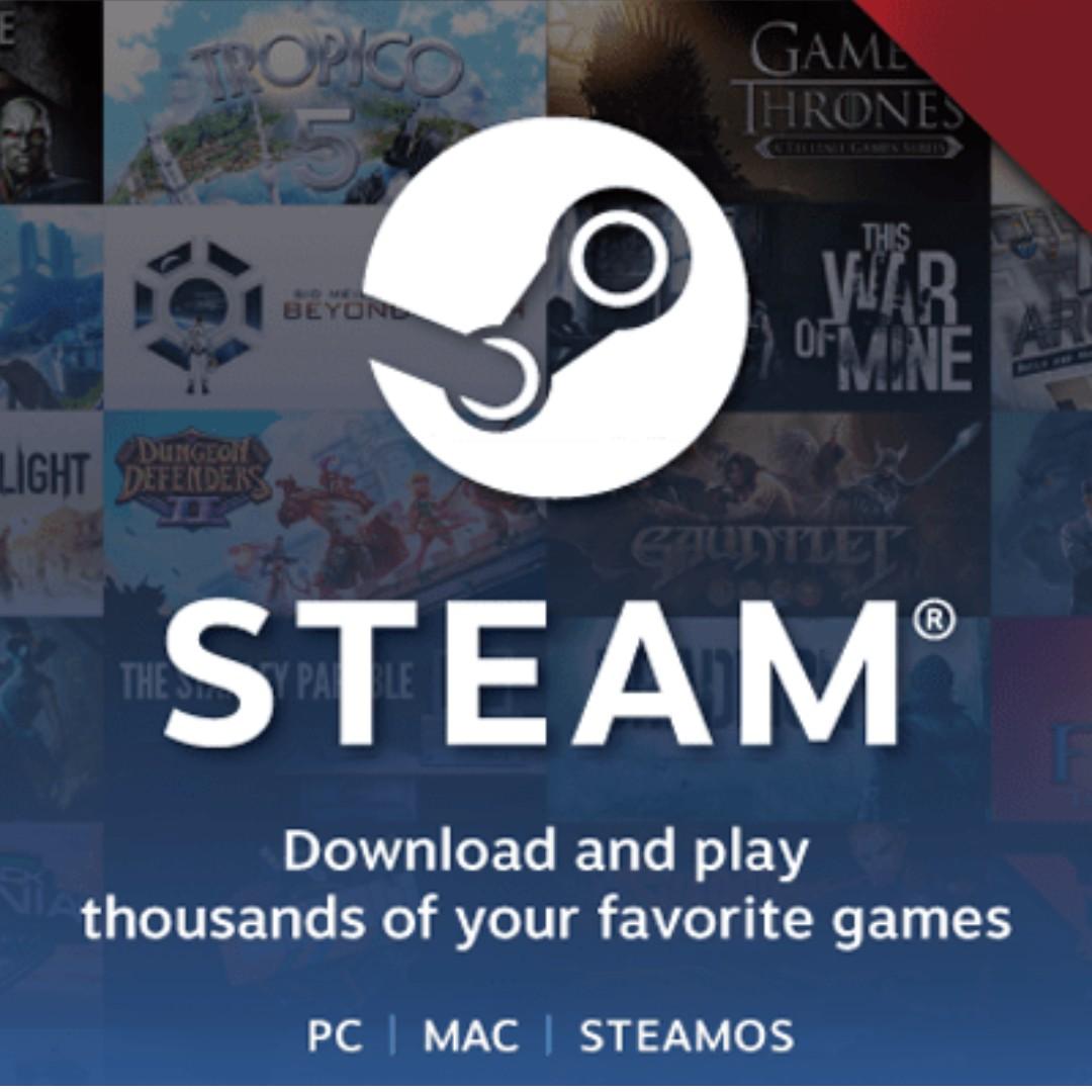 Steam Wallet Codes Tickets Vouchers Gift Cards Vouchers On Carousell