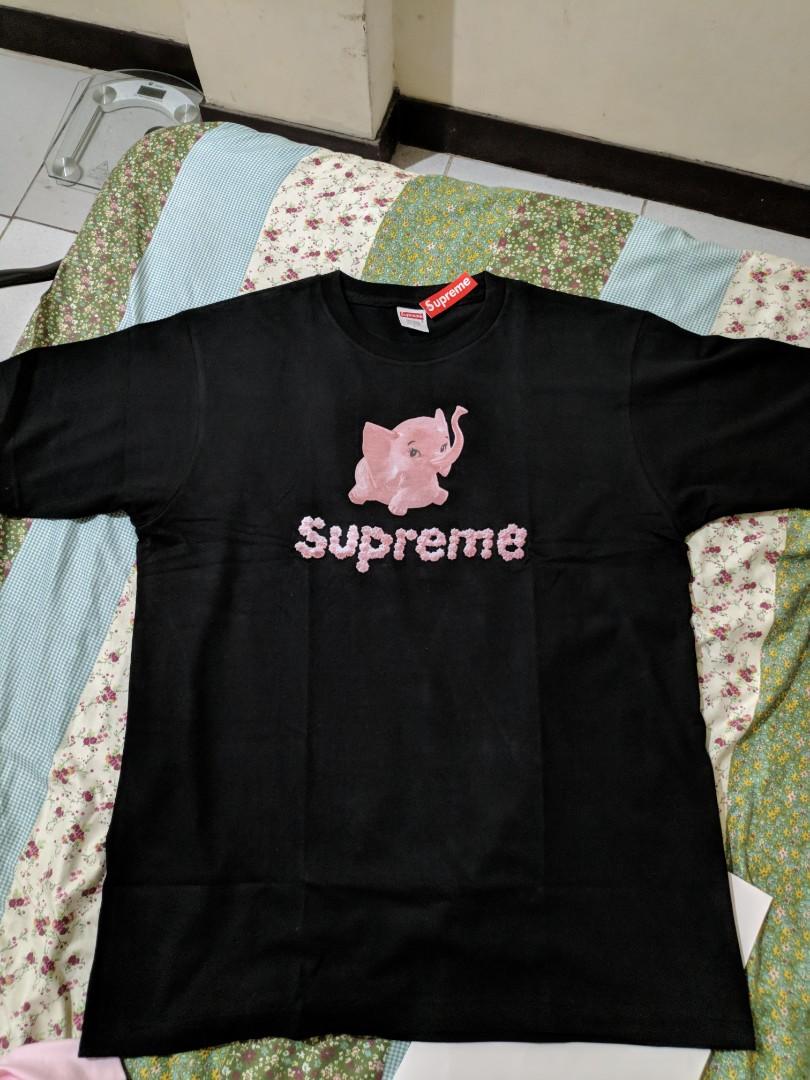 supreme elephant tee black