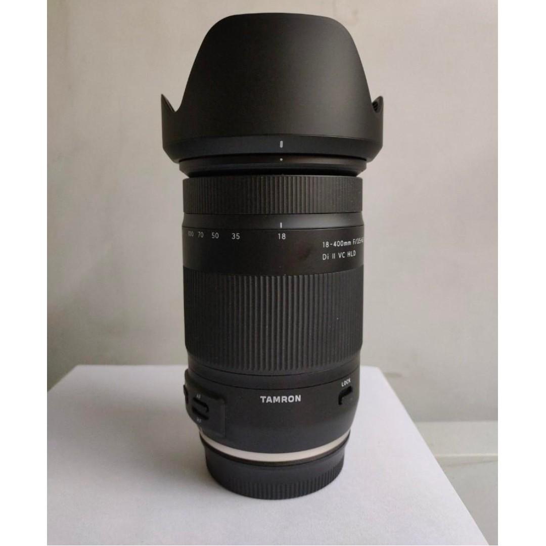 Tamron 18 400mm F 3 5 6 3 Di Ii Vc Hld Lens For Canon Ef Photography Lenses On Carousell