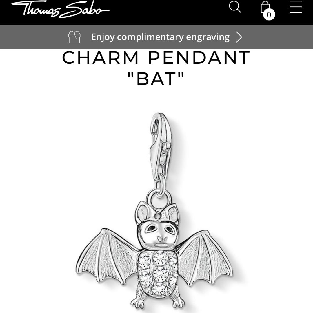 Thomas sabo top bat charm
