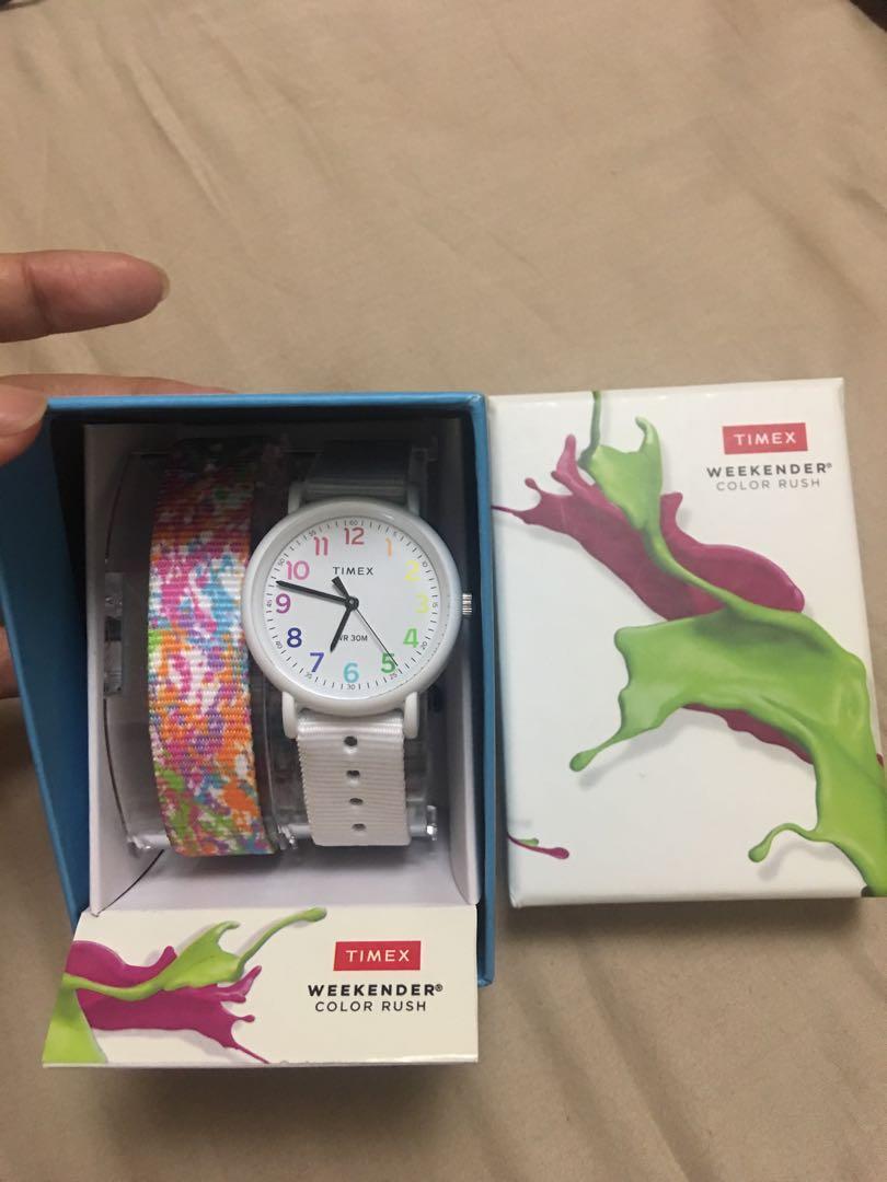 Timex weekender color rush best sale