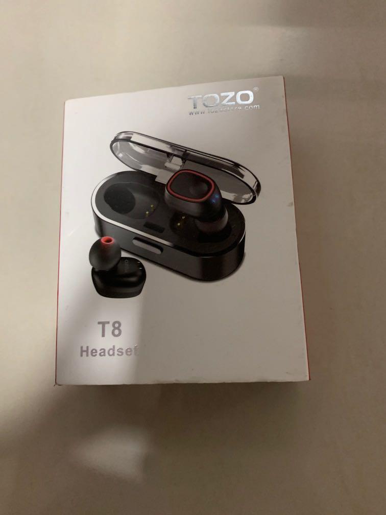 Tozo T8 Wireless Earbuds Audio Earphones on Carousell