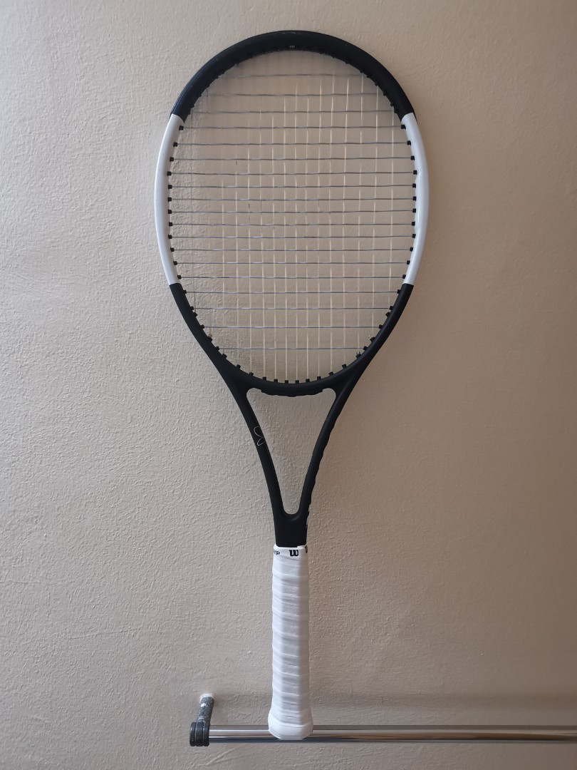 Wilson pro staff 97 black and white outlet