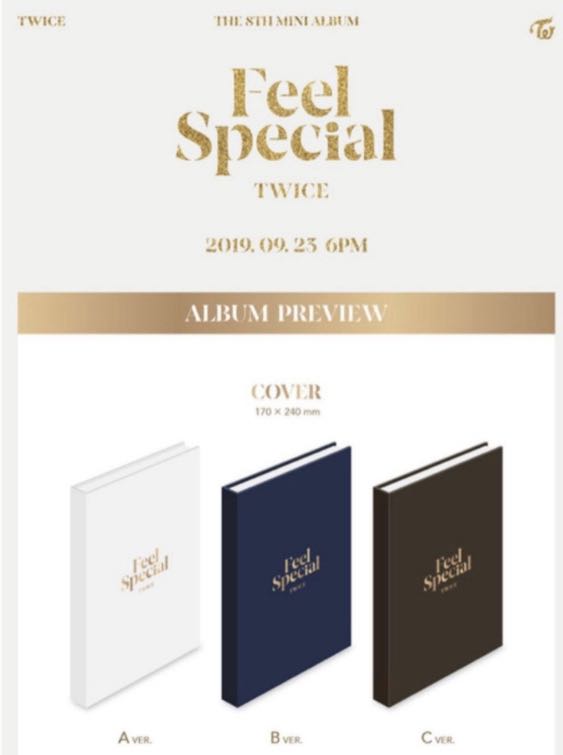 Wts Twice Feel Special Unsealed Entertainment K Wave On Carousell