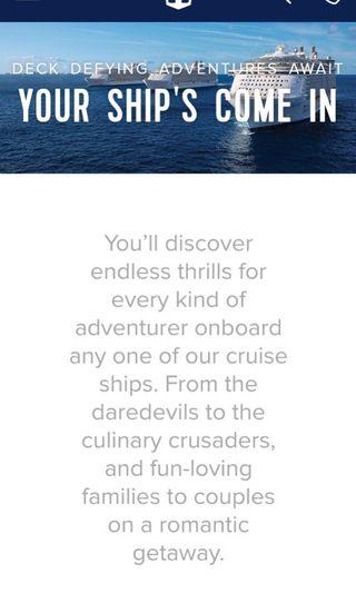 Sell only $25 for 20% off Genting Dream & Royal Caribbean Cruise Travel Voucher