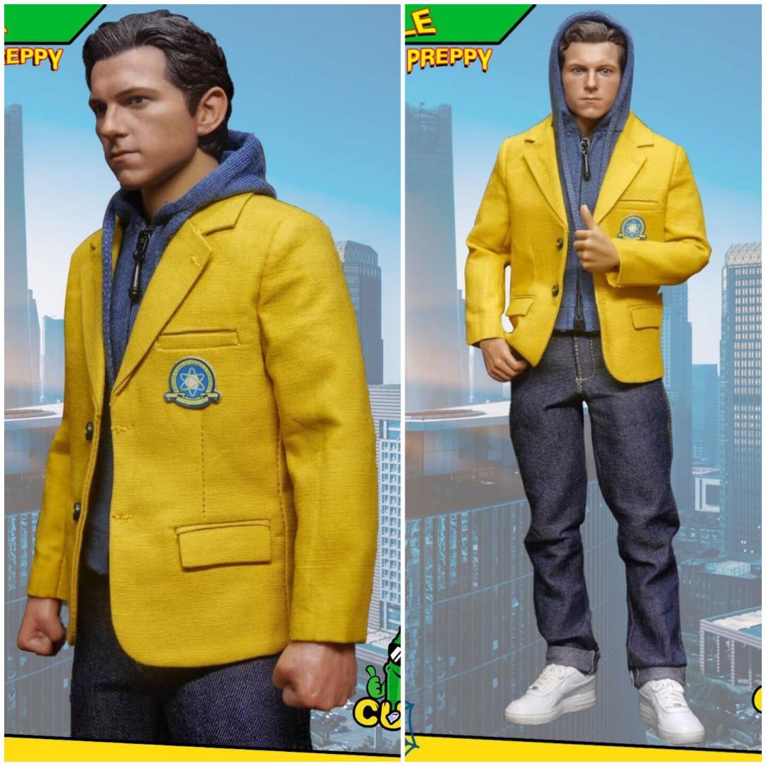 1 6 Peter Parker Casual Wear Ma001 Preppy Style By Cuke Toys Not