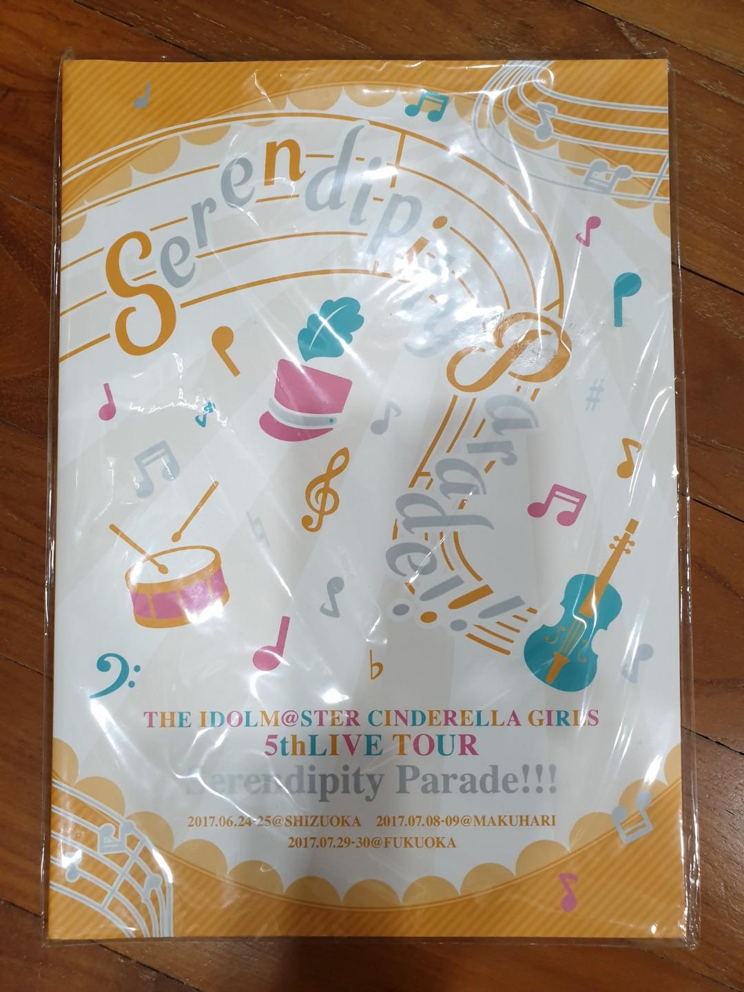 The Idolmaster Cinderella Girls 5th Live Tour Serendipity Parade Official Concert Book Entertainment J Pop On Carousell