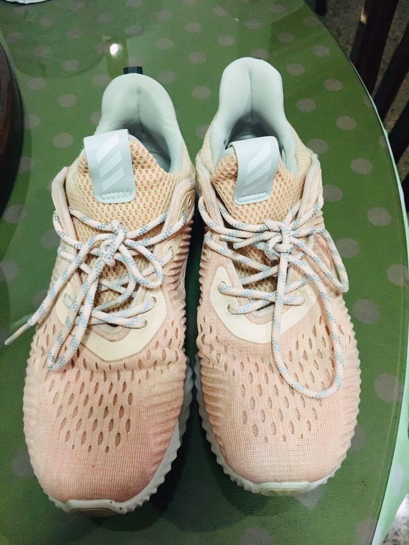 Adidas Alpha Bounce Pink Women s Fashion Footwear Sneakers on Carousell