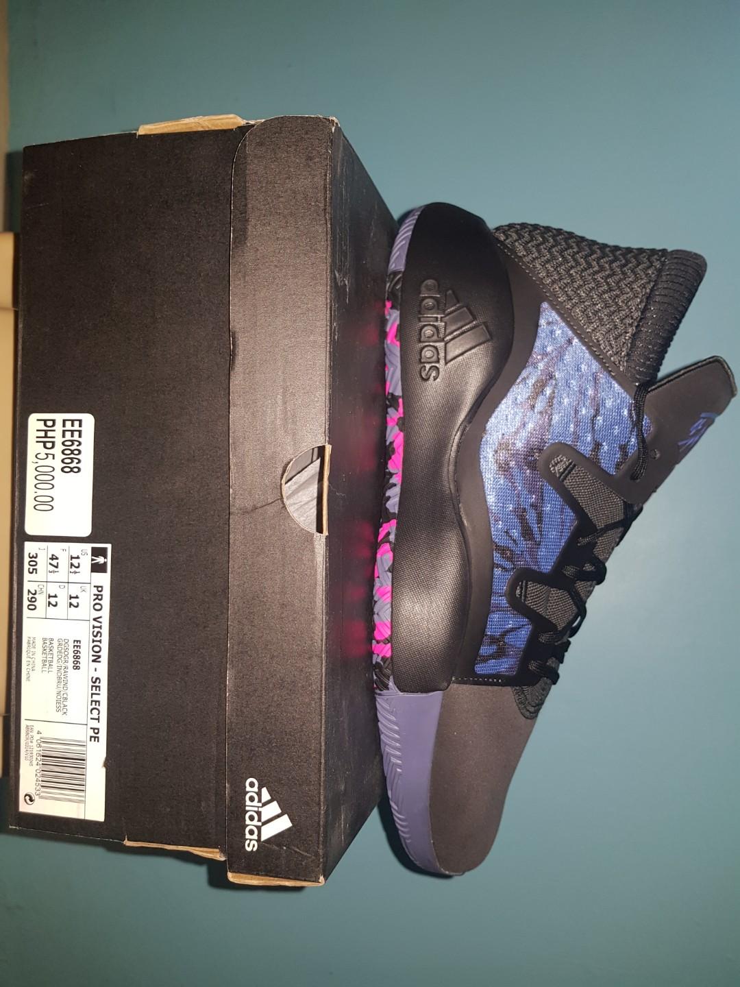 Adidas Pro Vision PE Size 12.5US Men s Fashion Footwear Sneakers on Carousell