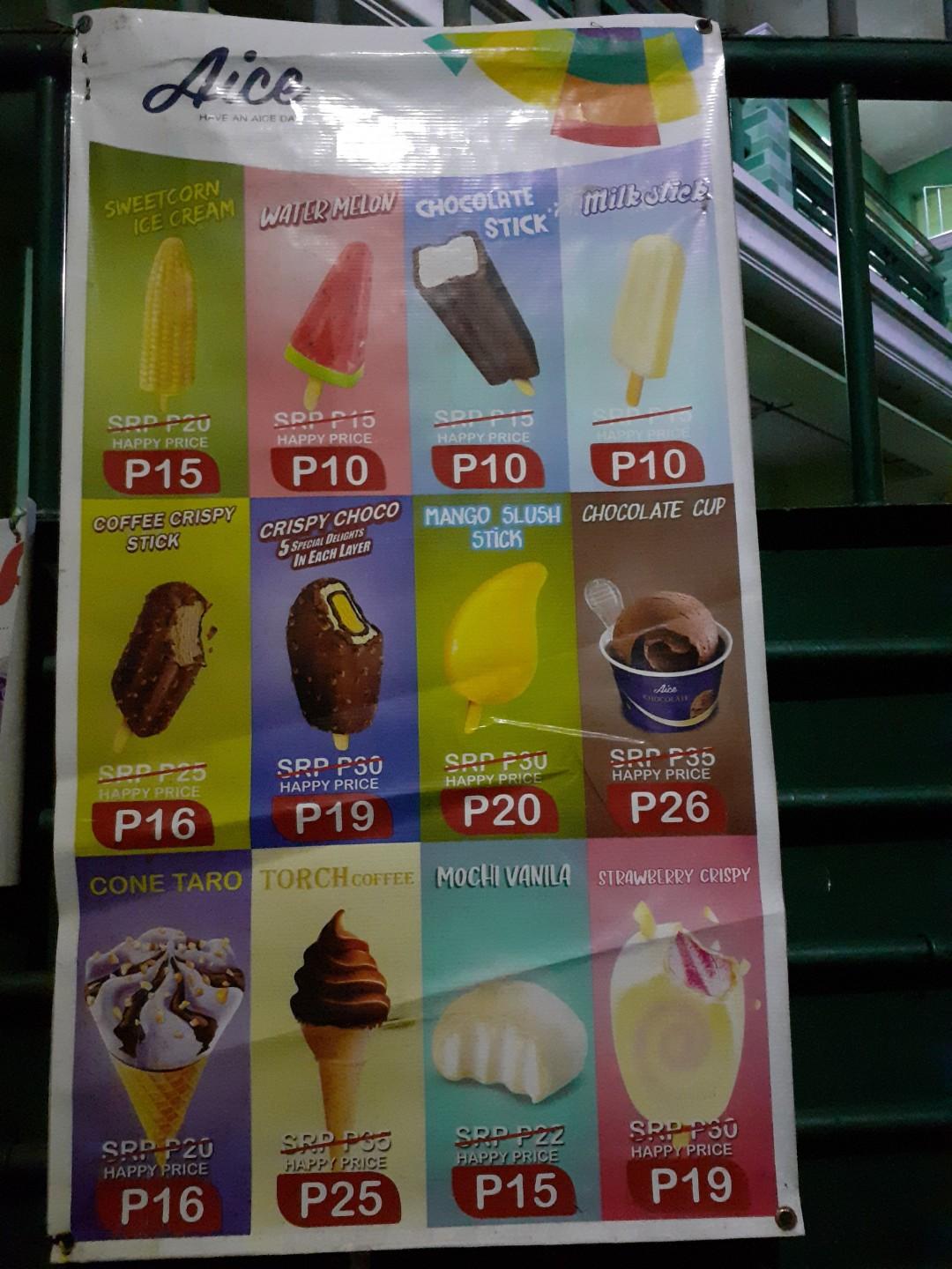 Aice Ice Cream Food Drinks On Carousell