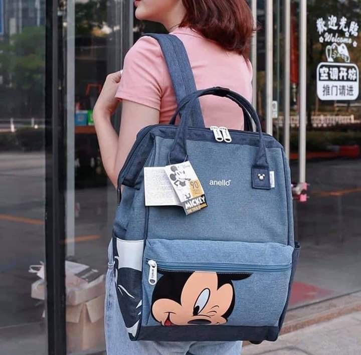 Anello Bags Philippines   Anello Disney Mickey Mouse Rucksack Limited  Edition  Product ID DTG001  HOW MUCH  215O  FREE SHIPPING  NATIONWIDE  New collaboration between Anello Thailand X