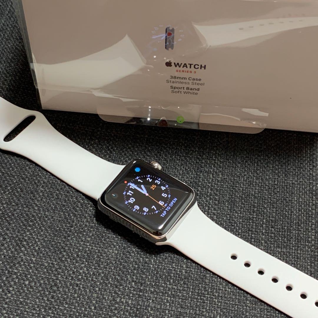 Apple Watch Series 3 Stainless Steel Electronics Others On Carousell