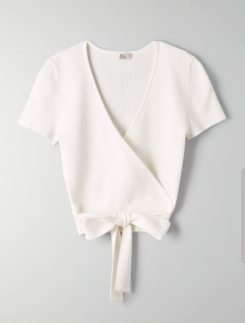 Aritzia Little Moon Prunella Knit Top Women s Fashion Clothes on