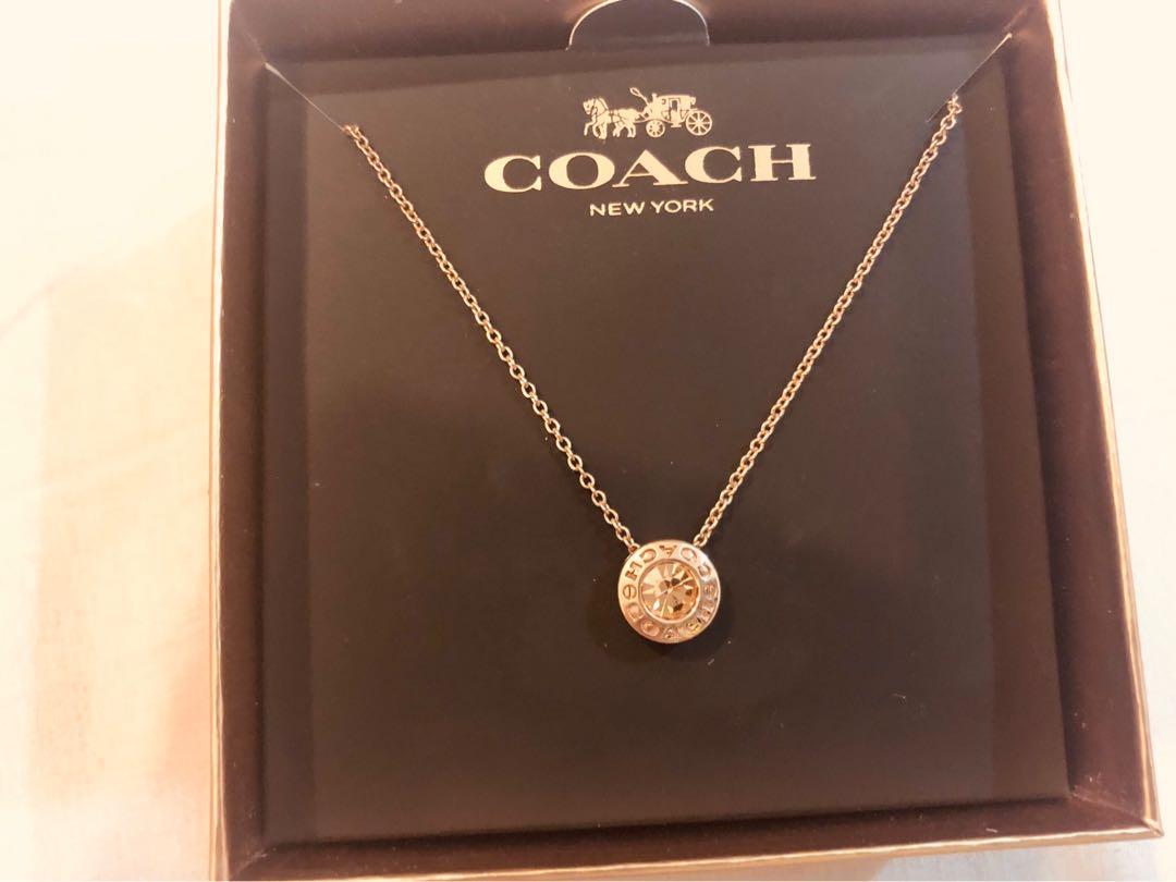 Coach | Jewelry | Coach Rose Gold Necklace And Earrings Set Floral Jewelry  Set Coach Jewelry | Poshmark