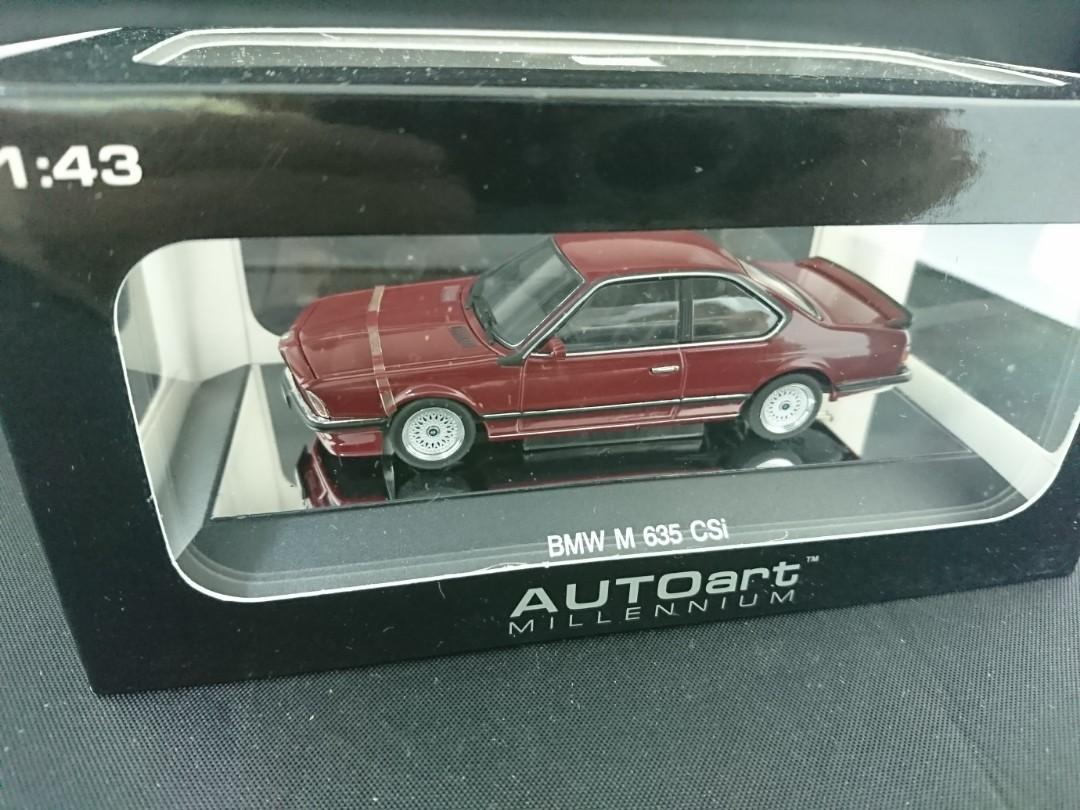 AutoArt 1:43 BMW M635CSi （未拆封）, 興趣及遊戲, 收藏品及紀念品 