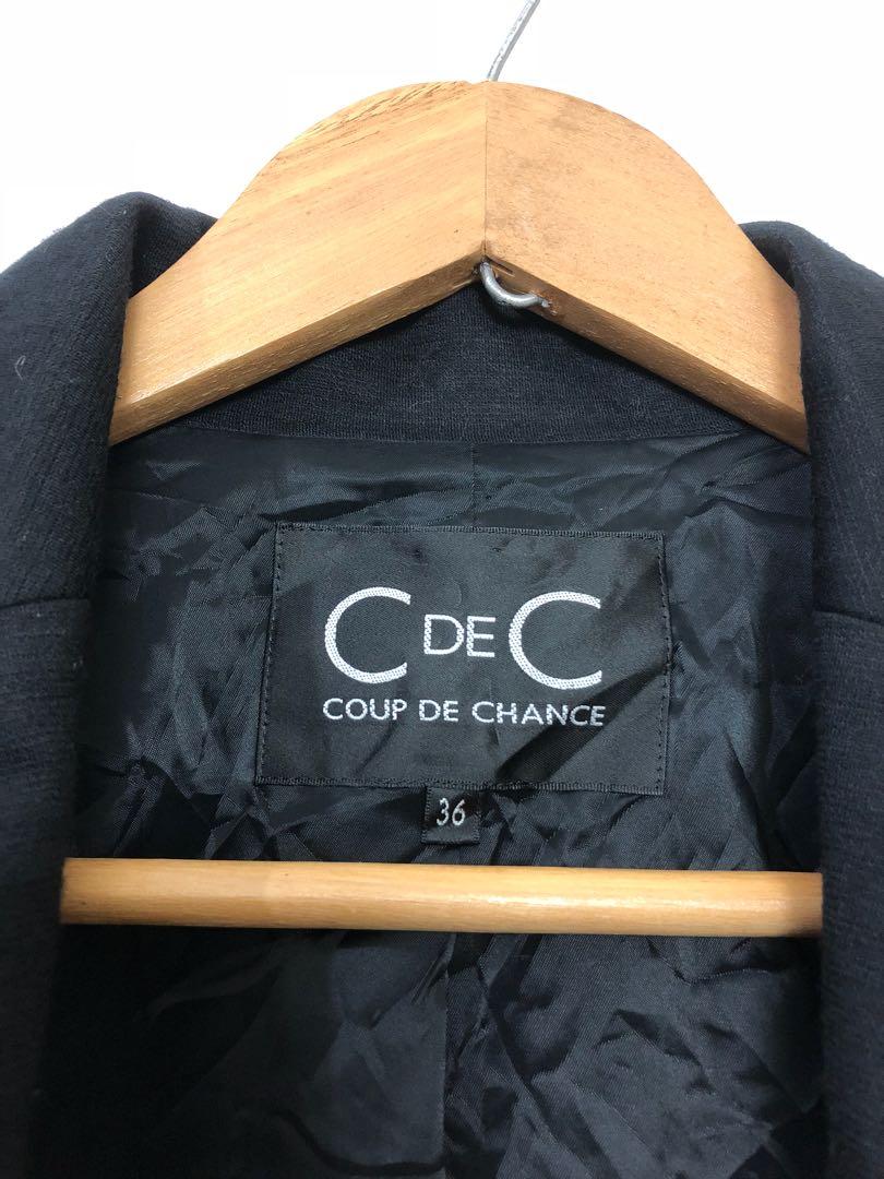 Black Blazer Coup De Chance Women Women S Fashion Coats Jackets And Outerwear On Carousell
