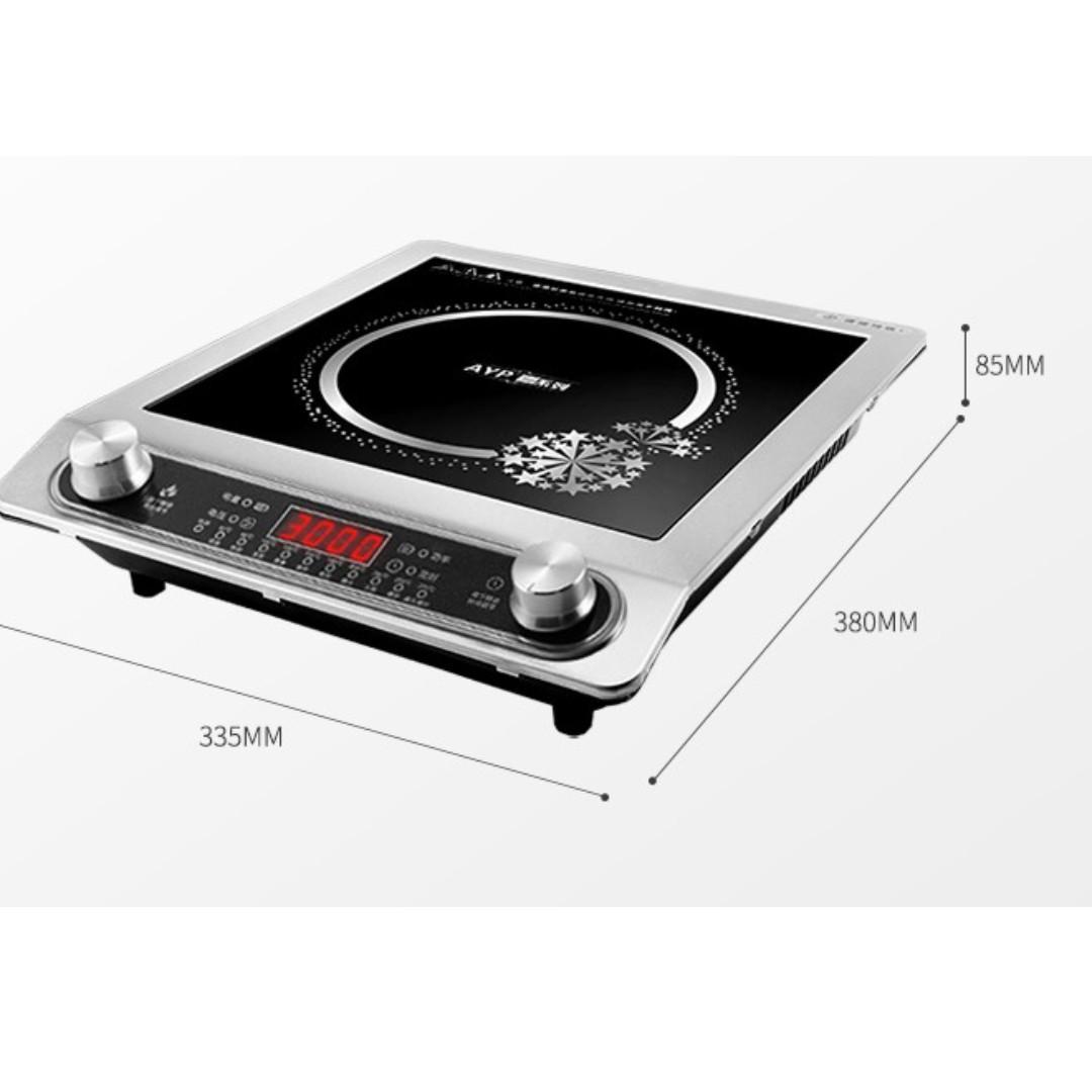 BRAND NEW GERMAN TECH CONCAVE ELECTRIC INDUCTION COOKER WITH 10 CHANNEL FOR WOKS, TV & Home