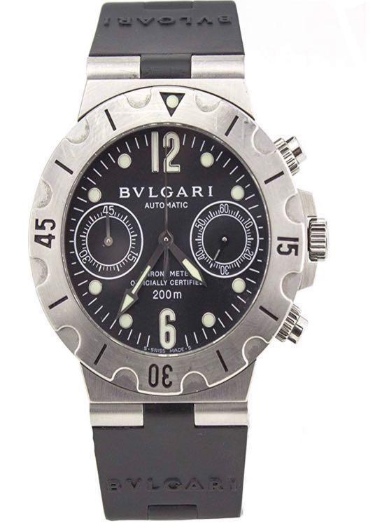 Bvlgari diagono deals scuba chronograph