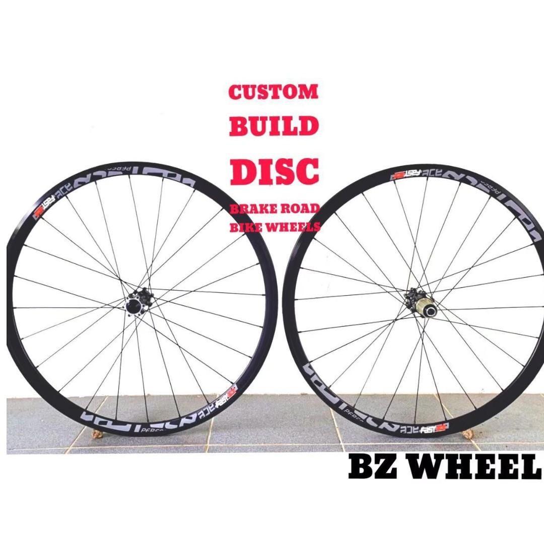 hand built road bike wheels