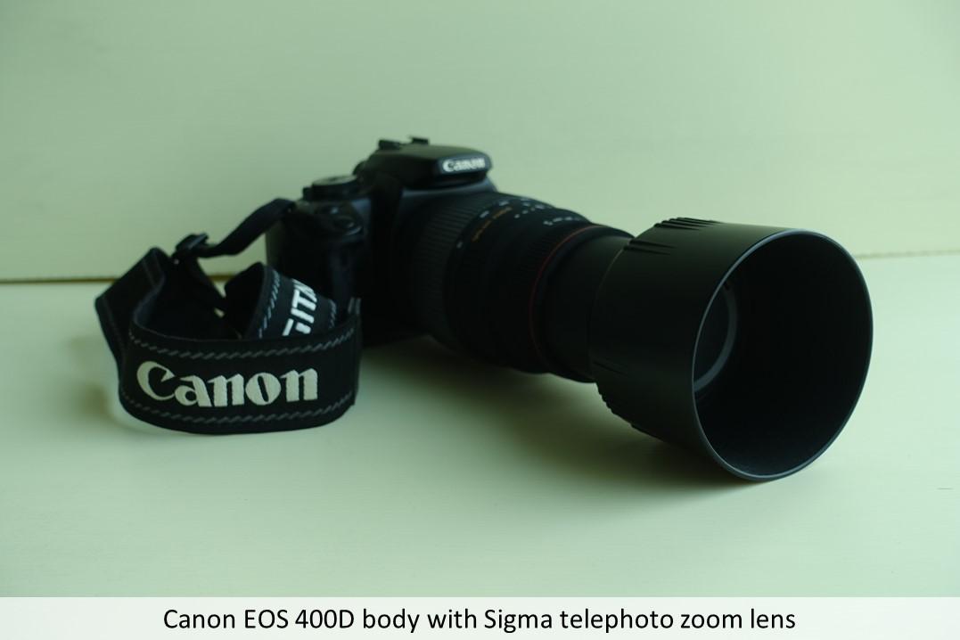 Canon Eos 400d Slr Camera With Sigma 70 300mm F4 5 6 Dg Macro Zoom Len Photography Cameras Dslr On Carousell