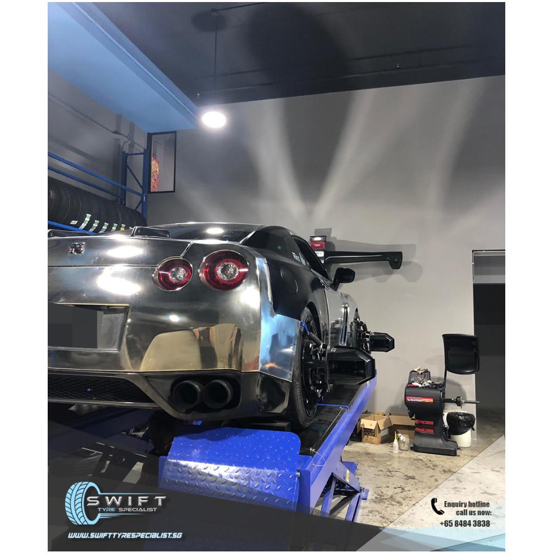 Car Wheel Alignment Computerized Car Accessories Car Workshops Services On Carousell