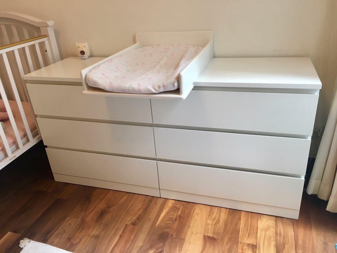 Changing table top for ikea malm outlet