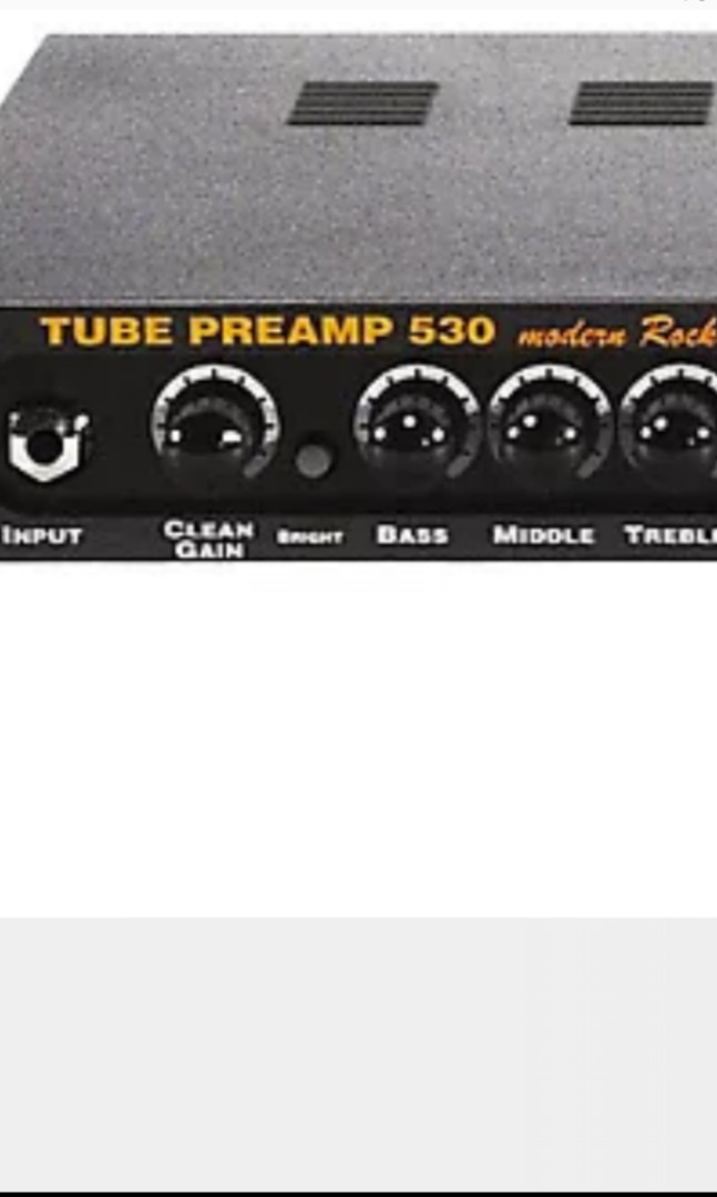 Engl E530 Modern Rock Tube Preamp, Hobbies & Toys, Music & Media, Music